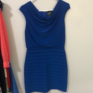 Adrianna Papell Royal Blue Cocktail Dress